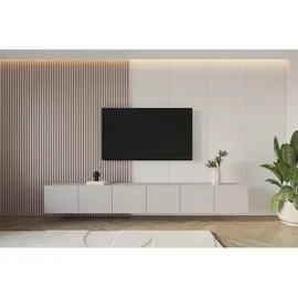altdecor NOA-2 Lowboard 300 cm x 40 cm x 40 cm Beige Holz