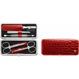 Zwilling Classic Inox Maniküre/Pediküre-Set 5-teilig rot