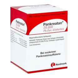 Pankreatan 20.000 Ph.eur.-einheiten msr.Hartkaps.