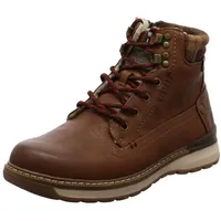 Mustang Herren Gefütterte Schnürboots cognac - 44