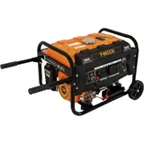 T-mech - Tragbarer Benzingenerator 3300 w, 7 ps, 12 l Tank, 4-Takt-Elektroschlüsselstart, leise