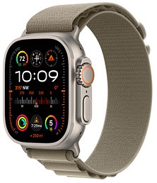 Apple Watch Ultra 2 49 mm (GPS + Cellular) Alpine Loop Medium  olivgrün