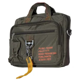 Max Fuchs HANDTASCHE groß Oliv