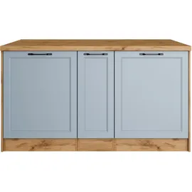 kochstation Kücheninsel KS-Lana 153 x 100 x 86 cm Blau