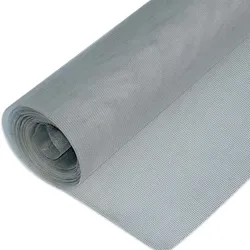 Intirilife Fliegennetz aus Fiberglas Grau Meterware Breite 80cm Maschenweite 1,2mm - UV beständig Fliegengitter Insektenschutz Gitter Fenster Tür