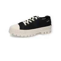 Dockers by Gerli Damen Low-Top Sneaker, Frauen Halbschuhe,Strassenschuhe,Freizeitschuhe,Turnschuhe,Laufschuhe,schnürer,schwarz,37 EU