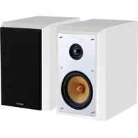 Block S-50 Paar Weiss-Hochglanz Hifi-/Stereo-Lautsprecher