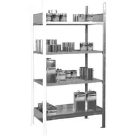 Bauer Südlohn Bauer® Kleingebinderegal, Anbauregal, mit Auffangwanne 3018-4E, verzinkt