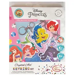 Craft Buddy - Crystal Art Diamond Painting Schlüsselbund Set"Little Mermaid"