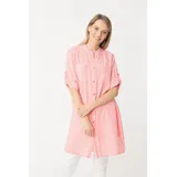 Zwillingsherz Longbluse Kida Koralle One Size