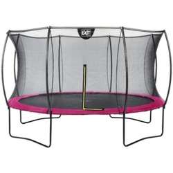 EXIT Silhouette Trampolin + Sicherheitsnetz 366 (12ft) Rosa