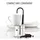 Asixxsix Moka Topf 50 ml 1 Tasse Aluminium