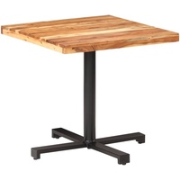 Elegant Bistrotisch Quadratisch 80x80x75 cm Akazie Massivholz,für Küche & Esszimmer,einfach zu montieren -554080