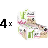 HEJ Natural Crispy Protein Riegel White Chocolate Strawberry 12 x 45 g