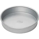 Tala Sandwichform 18 cm, mit herausnehmbarem Boden, aus robustem Aluminium, in England hergestellt, gleichmäßige Wärmeverteilung, einfaches Entformen, kühlschrank- und gefriergeeignet.