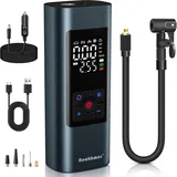 Mini-akku-kompressor, Elektrische Luftpumpe (150 Psi) Mit Ablassfunktion – Tragbare Pumpe Für Auto, Motorrad Und Fahrrad