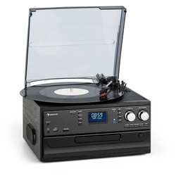 Auna Oakland DAB Stereoanlage (FM und DAB+ Radiotuner) schwarz