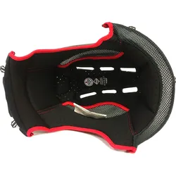 Nolan N87 Plus, Innenfutter - Schwarz/Rot - M