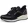 Marco Tozzi Wedge Sneaker Damen Schwarz/Gold 39
