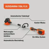 Husqvarna 110iL FlXi inkl. 1 x 36V ohne Akku