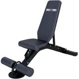 GORILLA SPORTS® Hantelbank Schrägbank Multifunktion Trainingsbank Flachbank Gym
