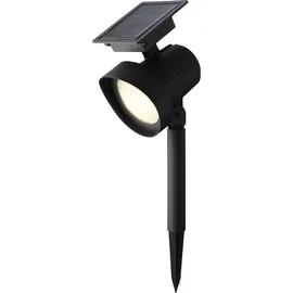MARELIDA Solarleuchte Kunststoff H: 42,5 cm 2St. schwarz