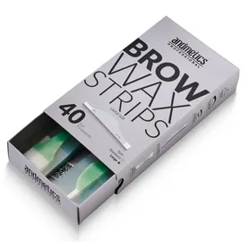 Andmetics Brow Wax Strips Large 40 Stück