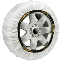 Goodyear Ultra GRIP XL 2er Set Textil Schneeketten für Autos, weiß