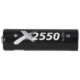 XCell 50x XCell Mignon Akku AA LSD Plus Ni-MH 1,2V 2550 mAh low self-discharge