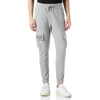 Alpha Industries Terry Jogger Jogginghose für Herren Grey Heather