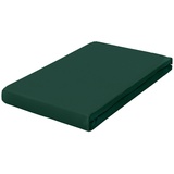 schlafgut Frottex 140 x 200 - 160 x 200 cm green deep