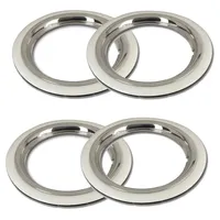 Universell passendes Felgenringset + Weißwandringe 14 Zoll - für PKW, Oldtimer, Youngtimer.