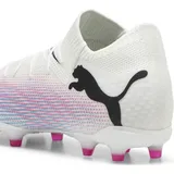 Puma Future 7 Pro FG/AG Fußballschuhe Herren weiß schwarz pink 40