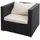 Mendler Brescia Lounge-Set schwarz/creme