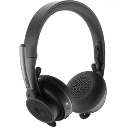 Logitech Zone Kopfhörer Kabellos Kopfband Büro/Callcenter Bluetooth Graphit