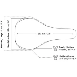 Ergon SR Allroad Comp 155 mm Schwarz