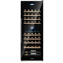 Klarstein Barossa 54 Duo Weinkühlschrank 2 Zonen 148 Ltr 54 Fl Touch-Display