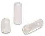 Leerkapseln Größe 0 (transparent, vegetarisch) (1000 Stück) - Capsule Connection
