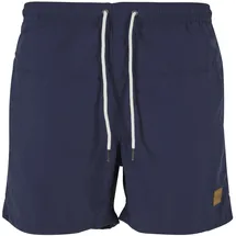 URBAN CLASSICS Block Swim Shorts Blau 4XL
