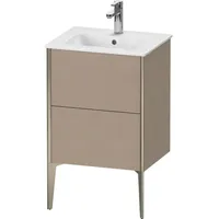 Duravit XViu Waschtisch-Unterschrank XV44590B175 51x42x59,4cm, 2 Auszüge, stehend, champagner