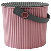 sceltevie Hachiman Aufbewahrungseimer Omnioutil Mini 4 L 4-tlg. rosa