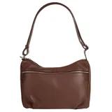 Samantha look Schultertasche braun