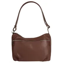 Samantha look Schultertasche braun