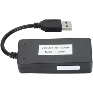 Externe Hardware, USB 56K Externes DFÜ Fax, Datenmodem, Zwei RJ11 Anschlüsse, Unterstützen Anrufer ID, Computer, Laptop, Faxmodem für Windows für Linux