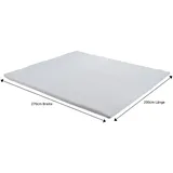 Eigenart Topper 270 x 200 cm weiß