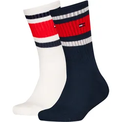 TOMMY HILFIGER Kinder Socken Sport Stripe 2er Pack