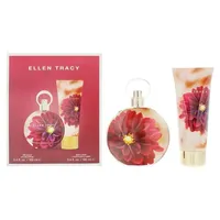 Ellen Tracy Dream Florals Red Dahlia Eau de Parfum 100 ml + Body Lotion 100 ml Geschenkset