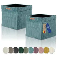 Lycce Kallax Boxen Cord 2er Set| Kallax Einsatz 33x33xH31cm