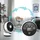 X4-LIFE Pinguin DX 32 cm Tischventilator Weiß