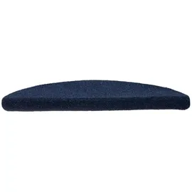 vidaXL Stufenmatten Selbstklebend 10 Stk. 56x17x3 cm Marineblau Halbrund